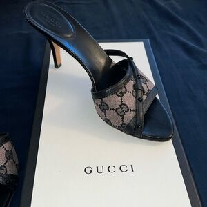 Gucci slide heels